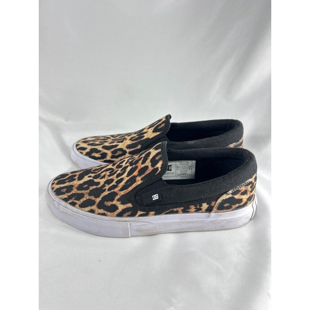 DC Leopard Print Slip-On Shoes - Picture 4 of 9